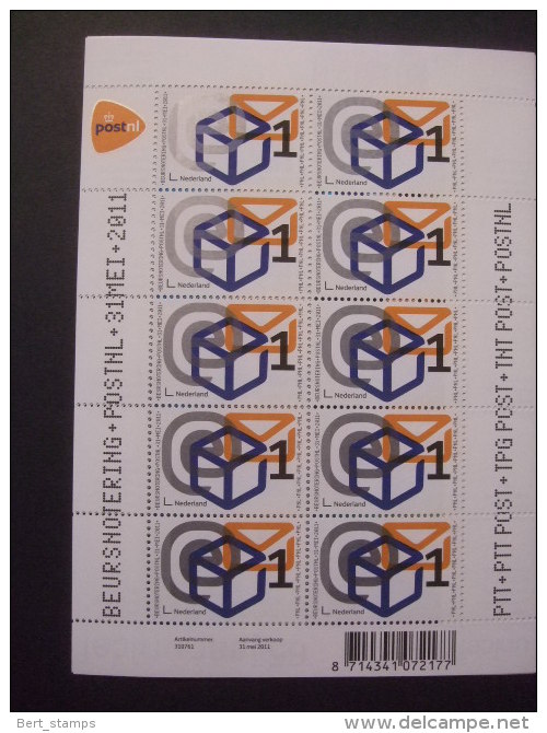 Nederland 2011   MNH Nvph Nr V 2833 Beurs Notering Postnl - Unused Stamps