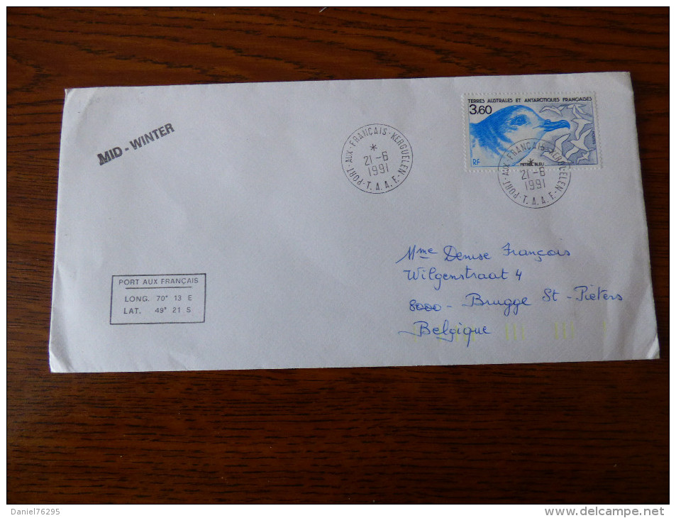 Courrier Midwinter  Kerguelen - Briefe U. Dokumente