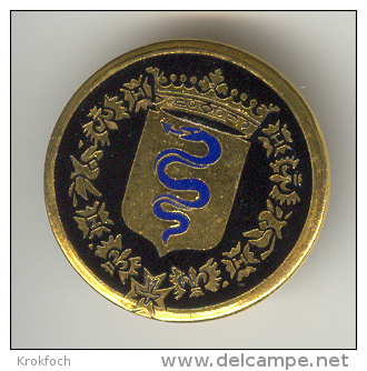 Croiseur Colbert - Insigne Arthus Bertrand - Modèle Rond - Navy