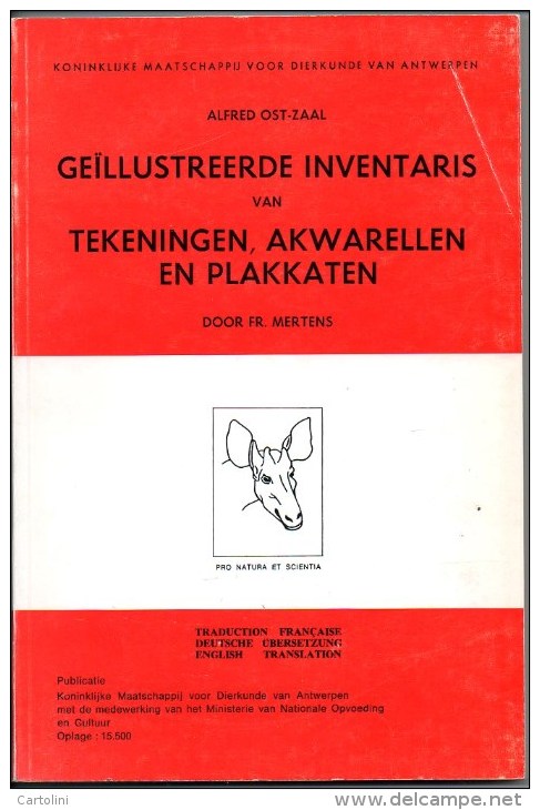 Alfred Ost Tekeningen Akwarellen En Plakkaten  Uitgave Z00  Antwerpen Blz 112  Afbeeldingen 188 Boek - Other & Unclassified