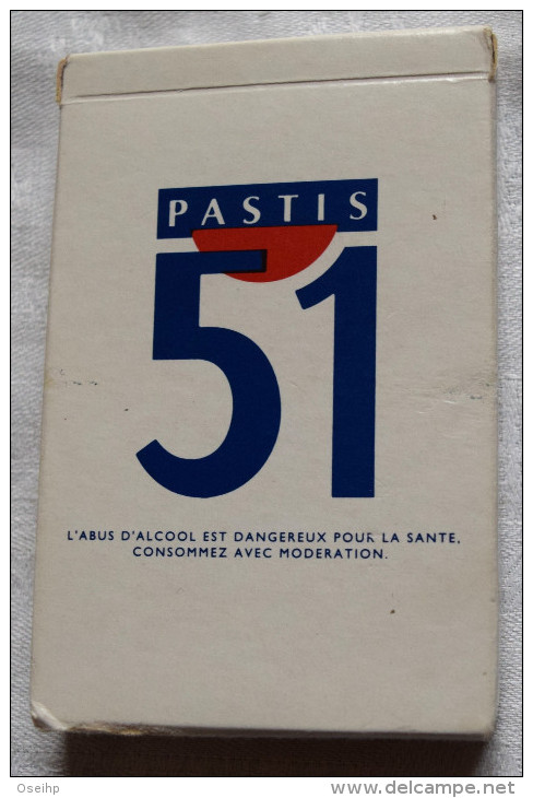 Jeu de Cartes 32 Cartes à Jouer Pub PASTIS    - carte Publicité Alcool