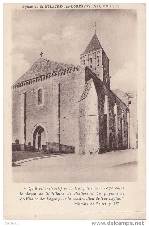 Saint Hilaire Des Loges 85 - Eglise - Saint Hilaire Des Loges