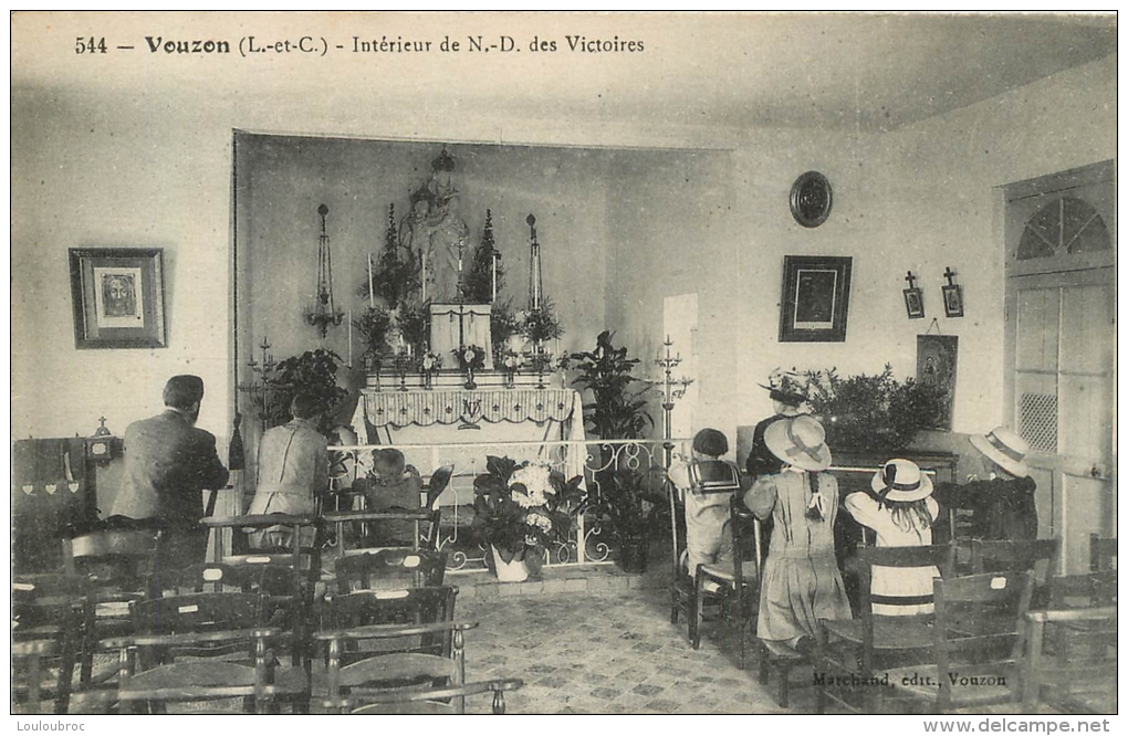 VOUZON  INTERIEUR DE NOTRE DAME DES VICTOIRES - Autres & Non Classés