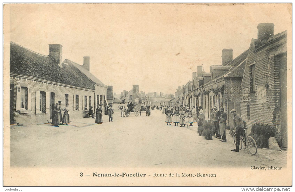 NOUAN LE FUZELIER ROUTE DE  LAMOTTE BEUVRON - Autres & Non Classés