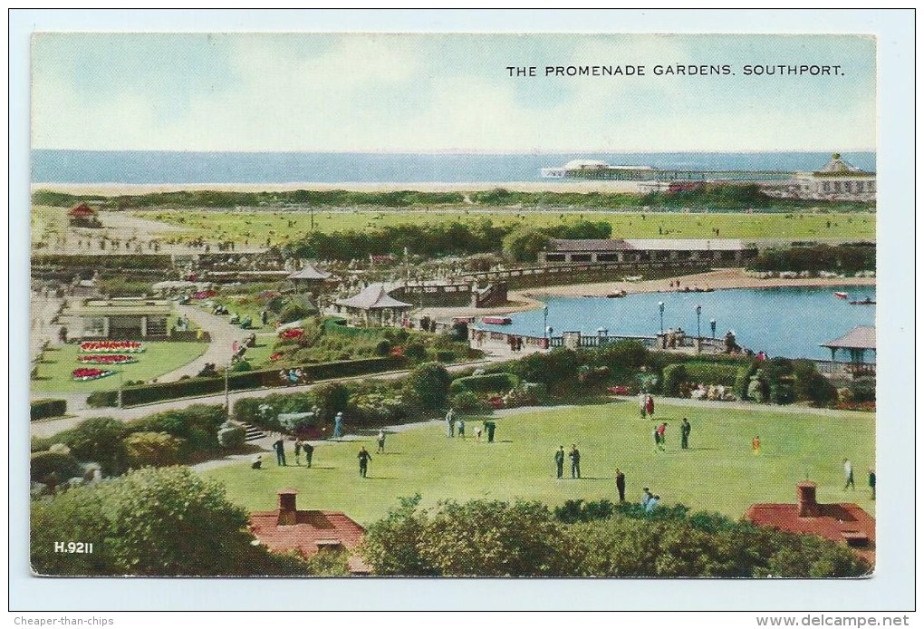 Southport - The Promenade Gardens - Southport