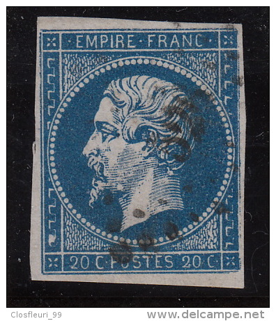 Six (6) timbre Napoléon IIIN° 14 avec variétés / Surtout variété de case 141 A1 coté dans Suarnet