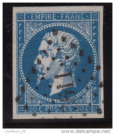 Six (6) timbre Napoléon IIIN° 14 avec variétés / Surtout variété de case 141 A1 coté dans Suarnet