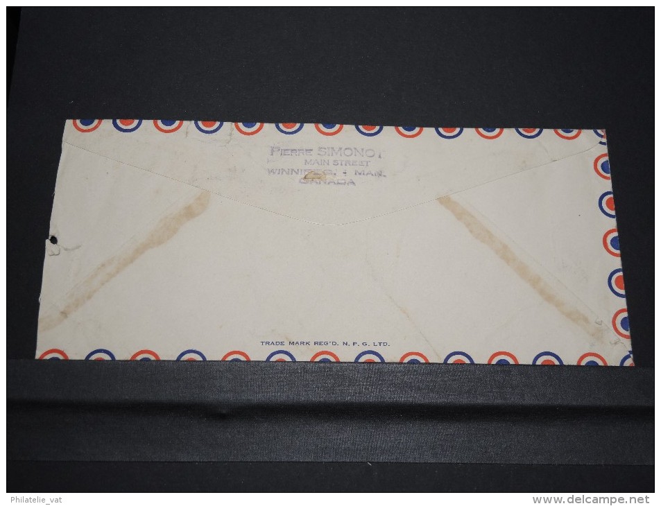 CANADA - Détaillons Archive De Lettres Vers La France 1915 / 1945 - A Voir - Lot N° 10410 - Collections