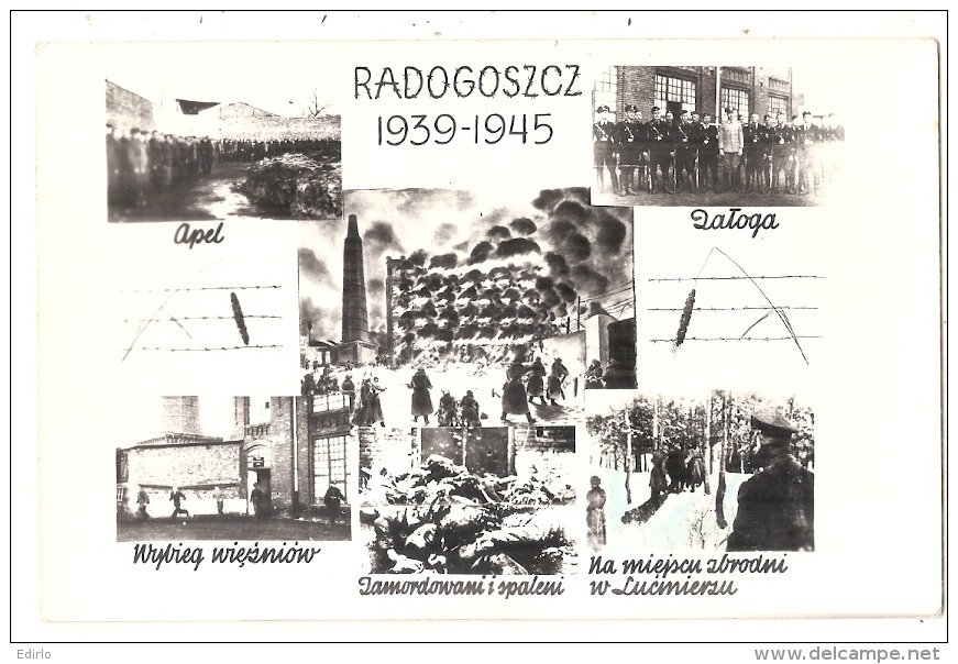 Photo Carte Neuve  RADOGOSZCZ - RADOGOSZCZY - Camp De Transit  TTB Camp De Concentration Pologne - Guerre 1939-45