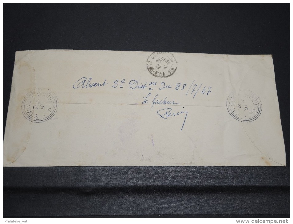 CANADA - Détaillons Archive De Lettres Vers La France 1915 / 1945 - A Voir - Lot N° 10423 - Collezioni