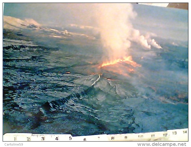 ISLAND ISLANDA KRAFLA FISSURE VULCANO ERUZIONE 1977 Volcanic Island Volcano Lava N1977 FF8170 - Iceland