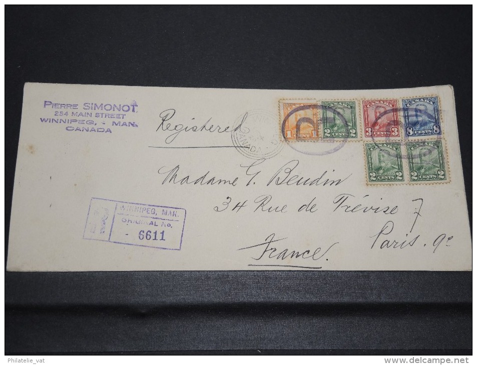 CANADA - Détaillons Archive De Lettres Vers La France 1915 / 1945 - A Voir - Lot N° 10424 - Collezioni