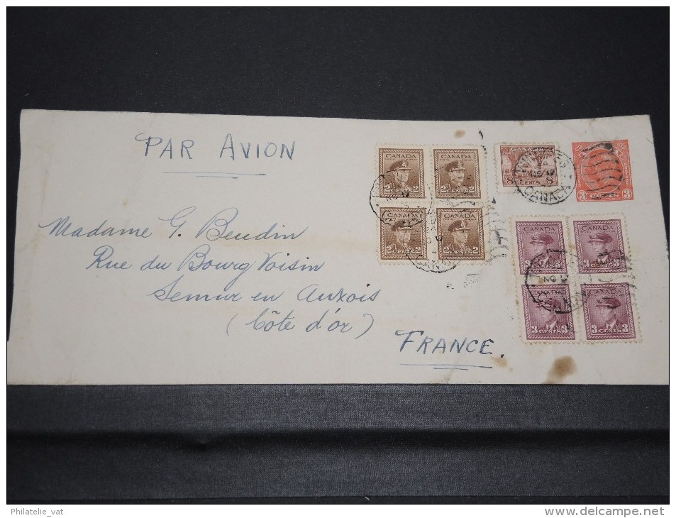 CANADA - Détaillons Archive De Lettres Vers La France 1915 / 1945 - A Voir - Lot N° 10430 - Collezioni