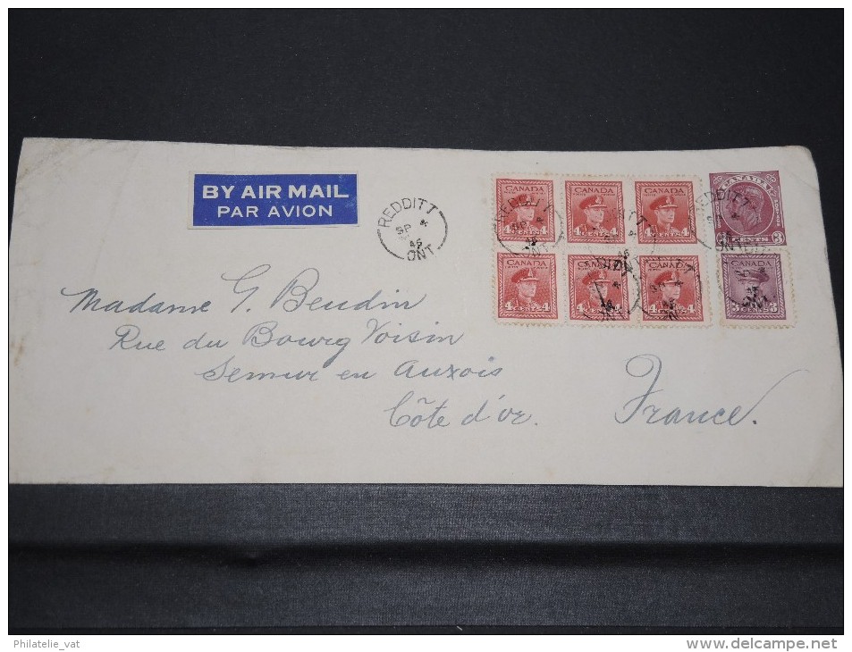 CANADA - Détaillons Archive De Lettres Vers La France 1915 / 1945 - A Voir - Lot N° 10439 - Collezioni