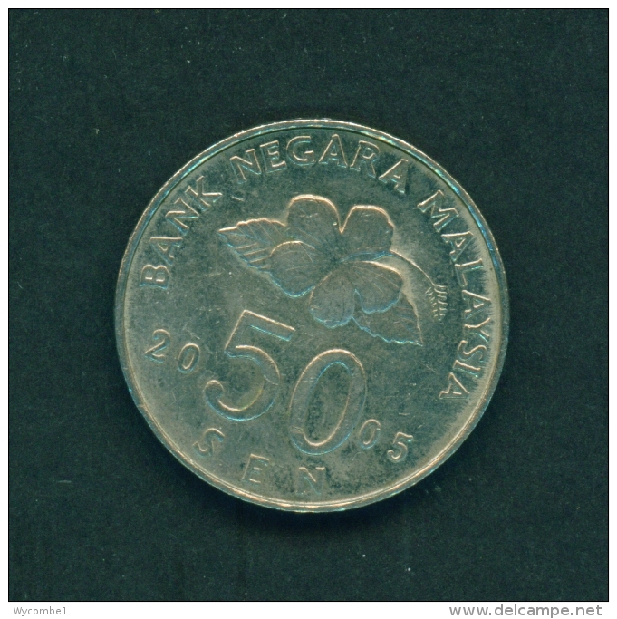 MALAYSIA  -  2005  50s  Circulated Coin - Malaysia