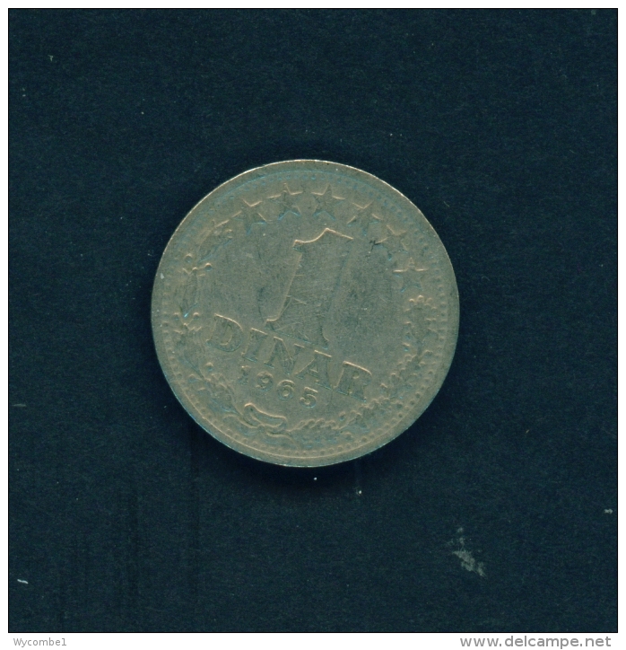 YUGOSLAVIA  -  1965  1d  Circulated Coin - Yugoslavia