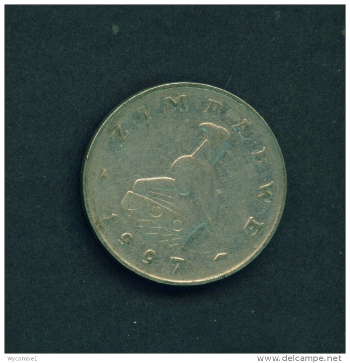 ZIMBABWE  -  1997  50c  Circulated Coin - Simbabwe