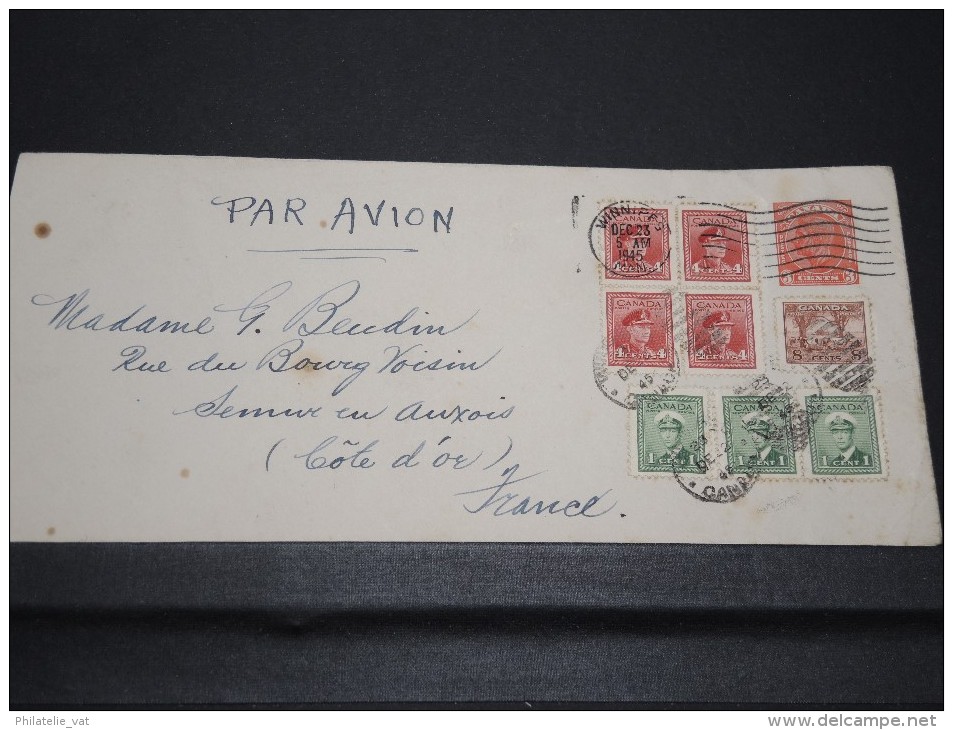 CANADA - Détaillons Archive De Lettres Vers La France 1915 / 1945 - A Voir - Lot N° 10449 - Collezioni