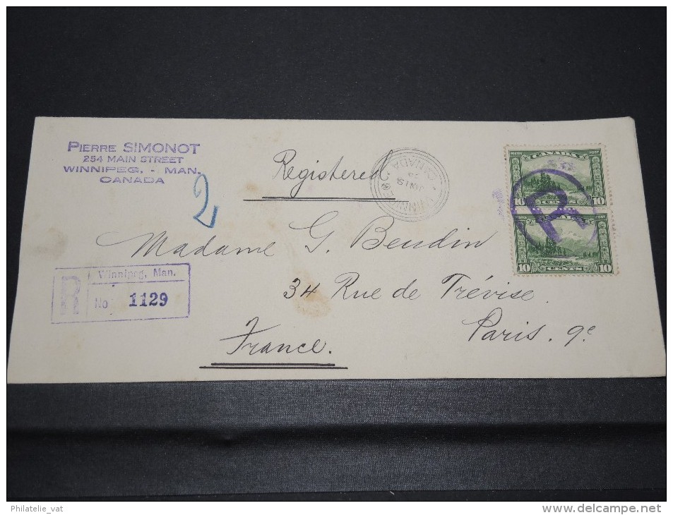 CANADA - Détaillons Archive De Lettres Vers La France 1915 / 1945 - A Voir - Lot N° 10463 - Collections