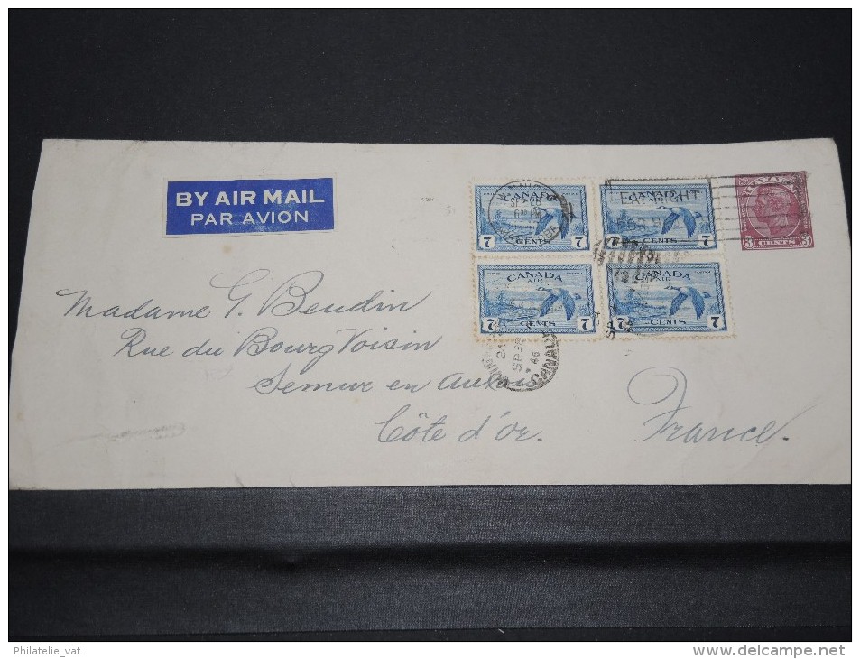 CANADA - Détaillons Archive De Lettres Vers La France 1915 / 1945 - A Voir - Lot N° 10465 - Collections