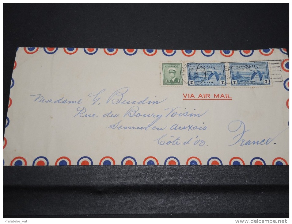 CANADA - Détaillons Archive De Lettres Vers La France 1915 / 1945 - A Voir - Lot N° 10467 - Collezioni
