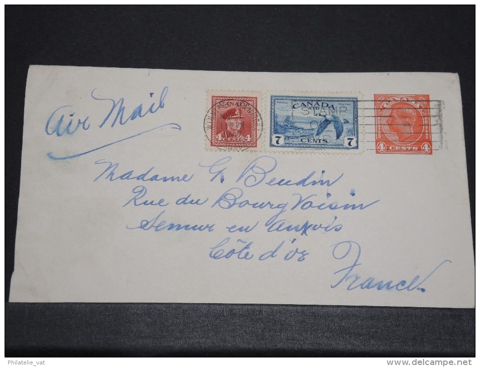 CANADA - Détaillons Archive De Lettres Vers La France 1915 / 1945 - A Voir - Lot N° 10472 - Collezioni