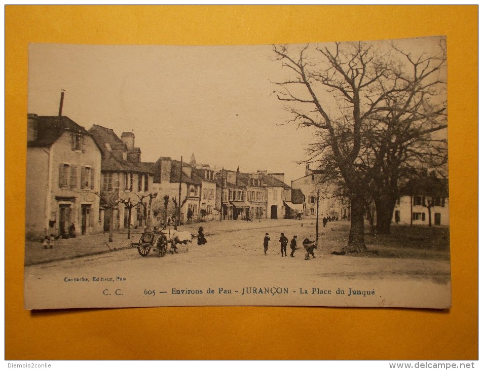 Carte Postale - JURANCON (64) - La Place Du Junqué (4/80) - Jurancon