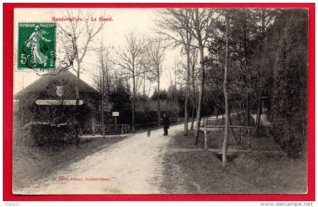 88. Rambervillers. Le Stand. Lieu De Détente Et De Jeux. 1912 - Rambervillers