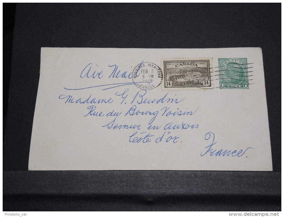 CANADA - Détaillons Archive De Lettres Vers La France 1915 / 1945 - A Voir - Lot N° 10485 - Collections
