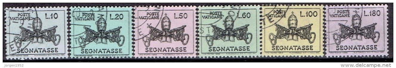 VATICAN # FROM 1968 - Taxes