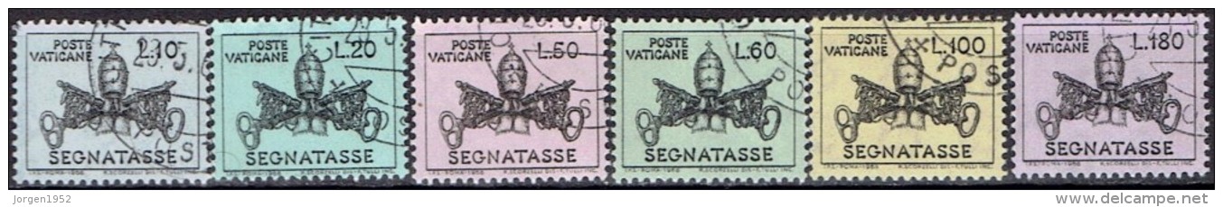 VATICAN # FROM 1968 - Taxes