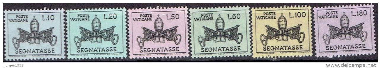 VATICAN # FROM 1968 - Postage Due