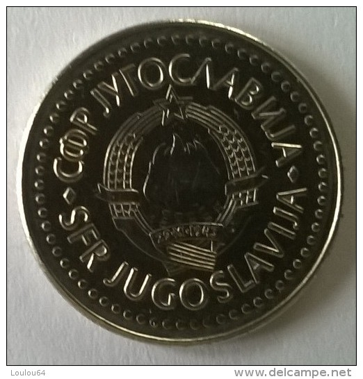 Monnaie -  Yougoslavie - 20 Dinara 1987 - Superbe- - Yougoslavie