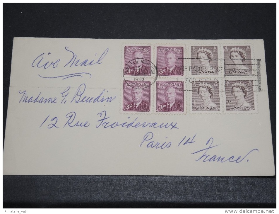 CANADA - Détaillons Archive De Lettres Vers La France 1915 / 1945 - A Voir - Lot N° 10492 - Collections