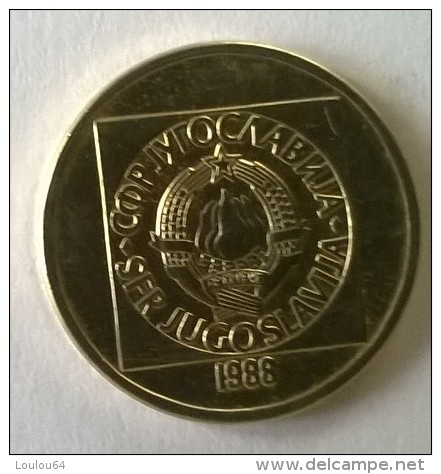 Monnaie -  Yougoslavie - 50 Dinara 1988 - Superbe +++ - - Yougoslavie