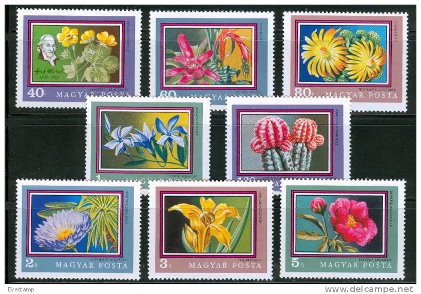 HUNGARY - 1971.Flowers From The Botanical Gardens Cpl.Set MNH! - Nuevos