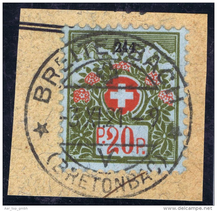 Heimat SO Breitenbach 1921-11-03 Portofreiheit Zu#7A Kl#244 - Vrijstelling Van Portkosten