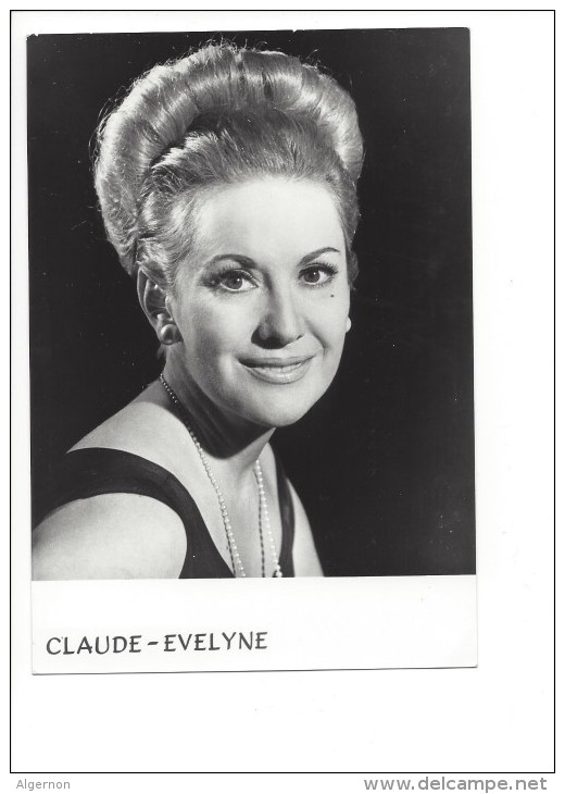 13693 - Claude Evelyne Dédicace  2 Ponts 9 Pully Photo TV Suisse - Artistes