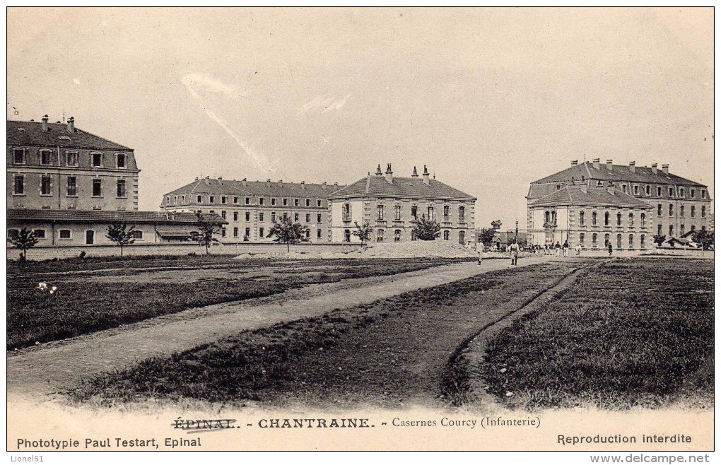 CHANTRAINE : (88) Caserne COURCY 'Infanterie - Chantraine