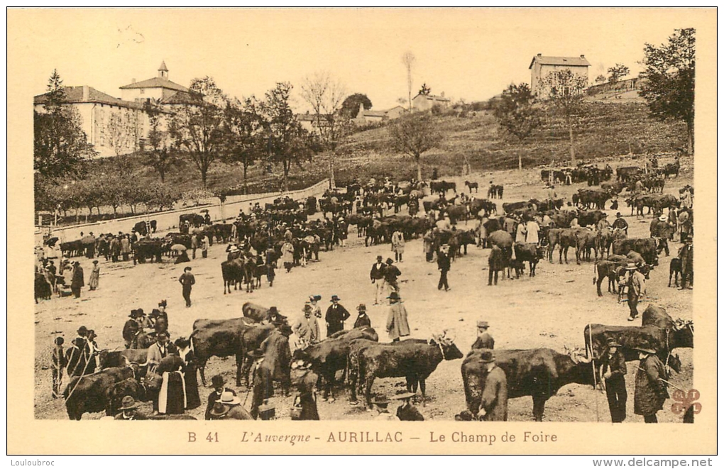 AURILLAC LE CHAMP DE FOIRE - Aurillac