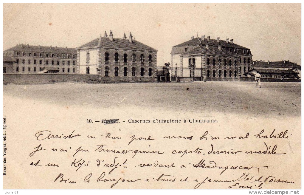 CHANTRAINE : (88) Caserne D'Infanterie à  Chantraine - Chantraine