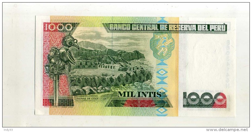 - PEROU . 1000 I. 1988 - Perú