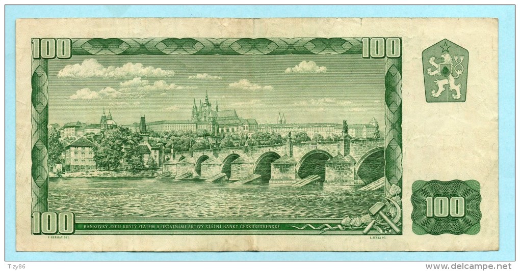 Cecoslovacchia 100 Corone 1961 -BB - Czechoslovakia