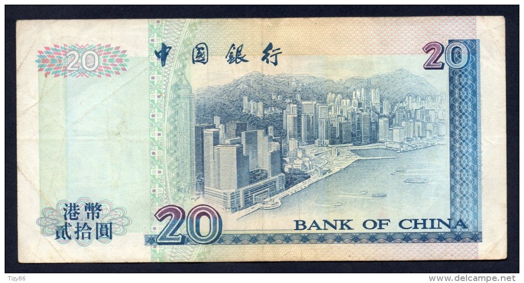 HONG KONG 20 DOLLARS 1994 -BB - Hong Kong