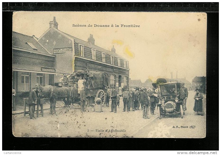 Wattrelos - Scènes De Douane à La Frontière - Visite D'Automobile - Wattrelos