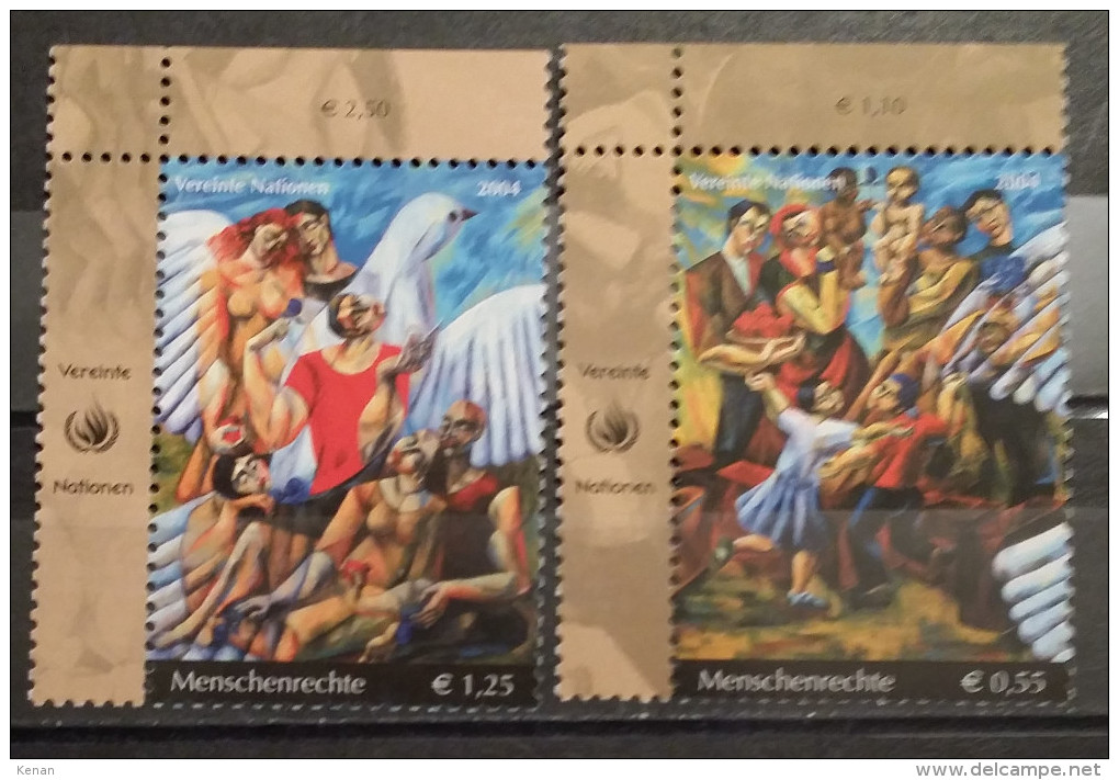 UN Vienna, 2004, Mi: 430/31 (MNH) - Ongebruikt