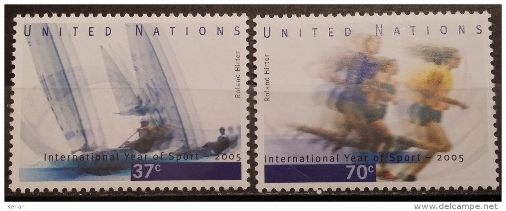 UN New York, 2005, Mi: 984/85 (MNH) - Ongebruikt