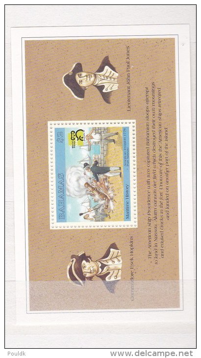 Bahamas 1999 Military History Minisheet MNH/**  (M13-12) - Bahamas (1973-...)