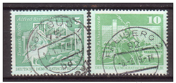 DDR , 1973 , Mi.Nr. 1842 / 1843 O / Used - Oblitérés