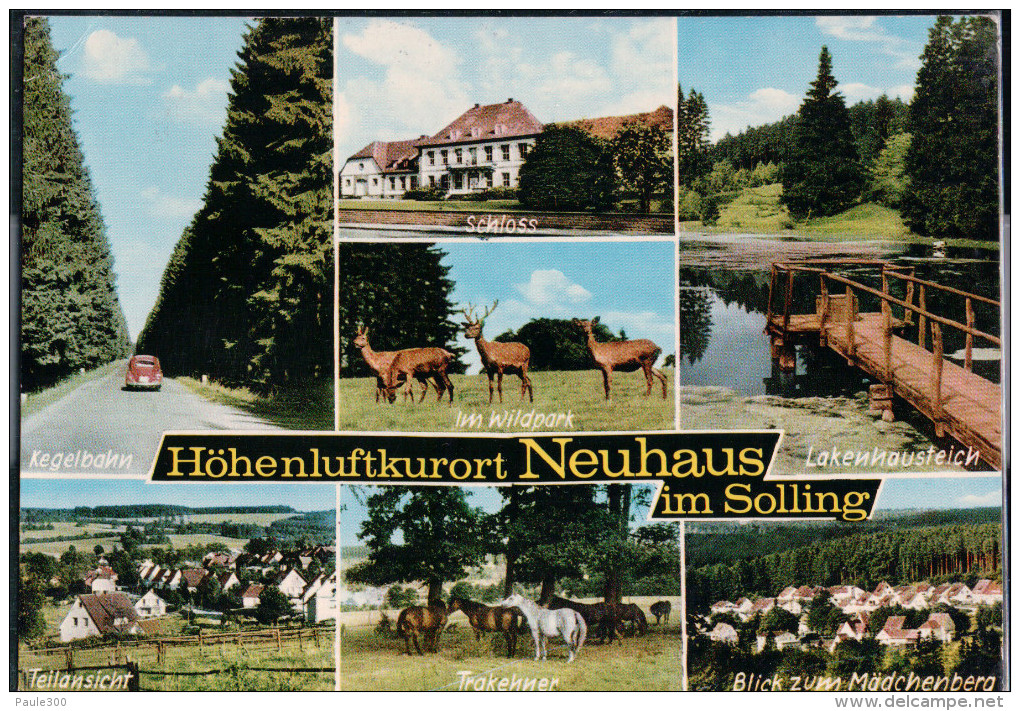 Holzminden - Neuhaus Im Solling - Mehrbildkarte - Holzminden